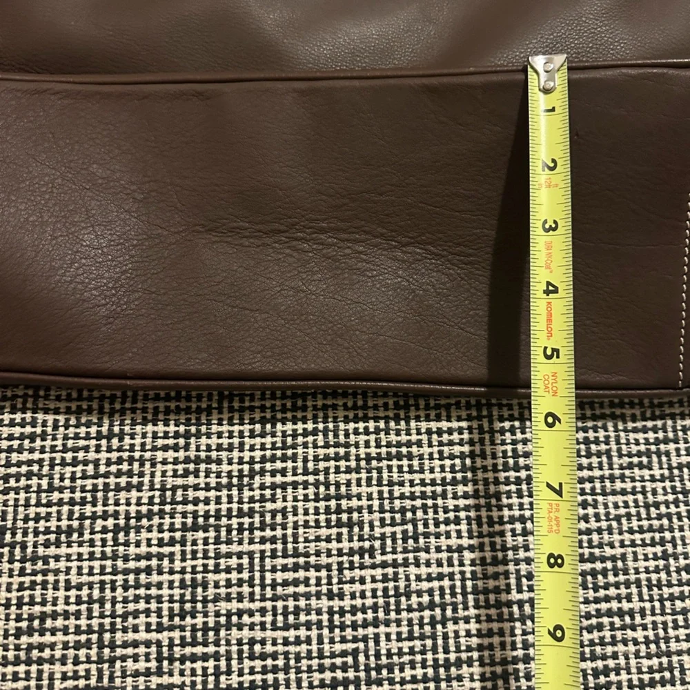 Cole Haan Brown Leather Travel Bag